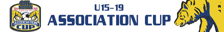 2014-2015 Association Cup U15-U19 banner